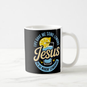 Mug La vie m'a donné des citrons Jésus il fait de la l