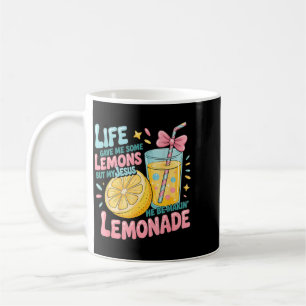 Mug La vie m'a donné des citrons mais Jésus il fait de