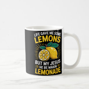 Mug La vie m'a donné des citrons mais mon Jésus