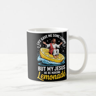 Mug La vie m'a donné des citrons mais mon Jésus il fai