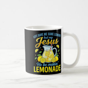 Mug La vie m'a donné des citrons mais mon Jésus il fai