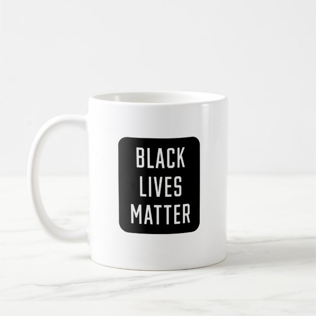 Mug La vie noire importe (Gauche)