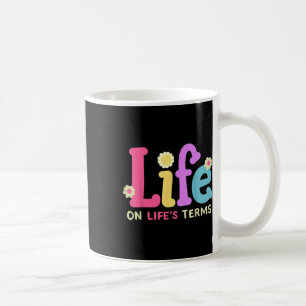 Mug La vie selon ses termes Anniversaire de sobriété A