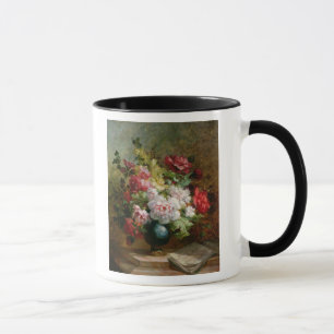 Mug La vie toujours avec des fleurs et la musique de