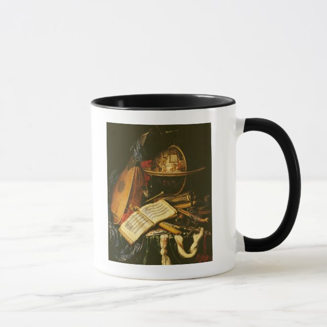 Mug La vie toujours avec des instruments de musique (Droite)