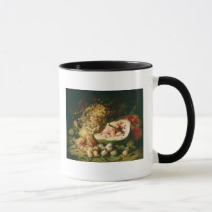 Mug La vie toujours du fruit sur un rebord