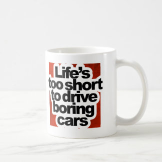 Mug La vie trop courte pour conduire les voitures