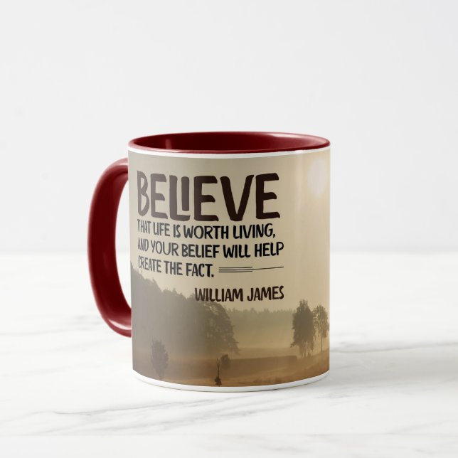 Mug La vie vaut la vie (Devant gauche)