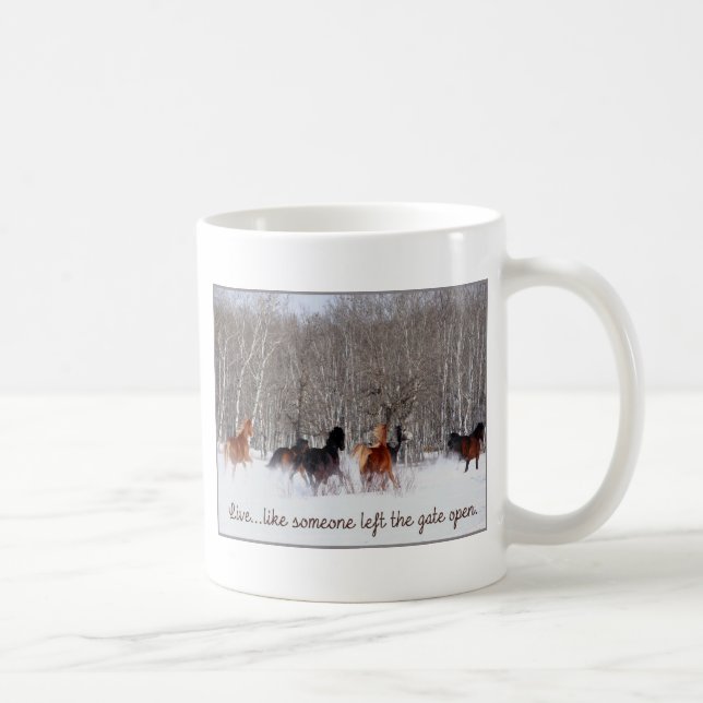 Mug La vie vivante ..... comme quelqu'un a laissé la (Droite)