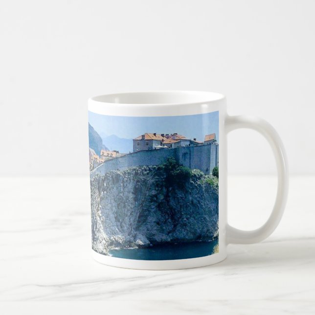 Mug La vieille ville de Dubrovnik (Droite)