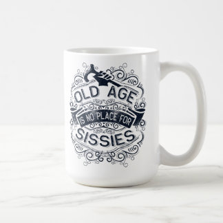 Mug La vieillesse n'est pas une place pour les mission