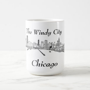 Mug La ville venteuse Chicago