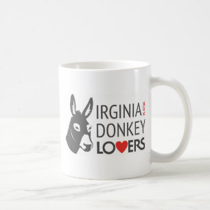 Mug La Virginie est pour des amants d'âne