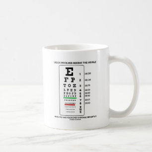 Mug La Vision Implique De Voir Le Visible (Graphique S