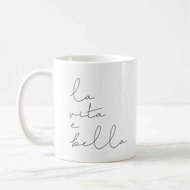 Mug La vita è bella (Gauche)