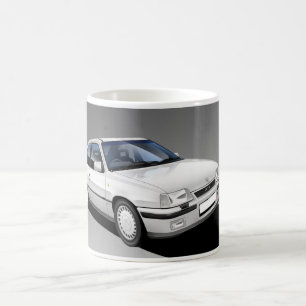 Mug La voiture classique de GTE de Vauxhall Astra a
