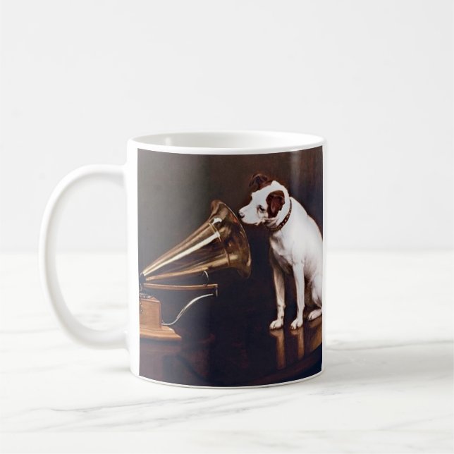 Mug La voix de son maître Vintage (Gauche)