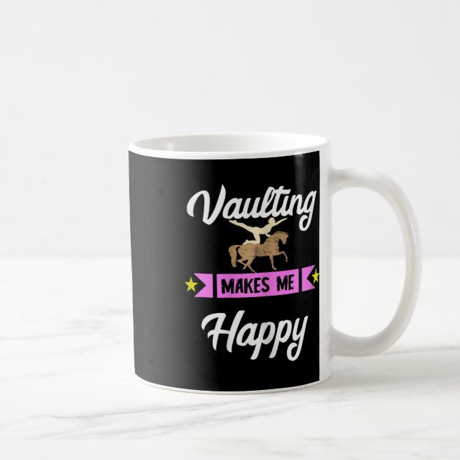 Mug La Voûte Me Rend Joyeux Cheval Equestre (Droite)
