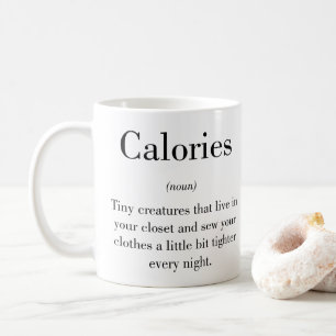 Mug La vraie définition de la boue de calories