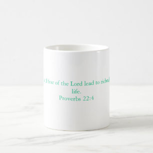 Mug La vraie humilité et la peur du Seigneur mènent à 