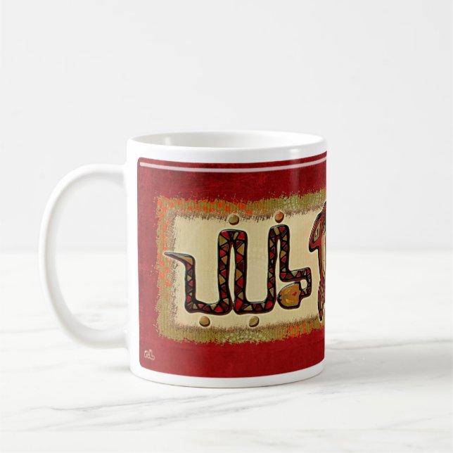 Mug Laako'ob Uchben Maya Folk Art (Gauche)