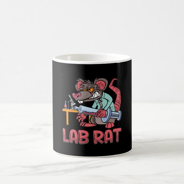 Mug Lab Tech Lab Rat Laboratory Chemist Technician (Centre)