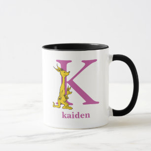Mug L'ABC de Dr Seuss : Lettre K - Violet   Ajoutez vo