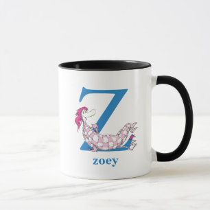 Mug L'ABC de Dr. Seuss : Lettre Z - Bleu Ajoutez vot