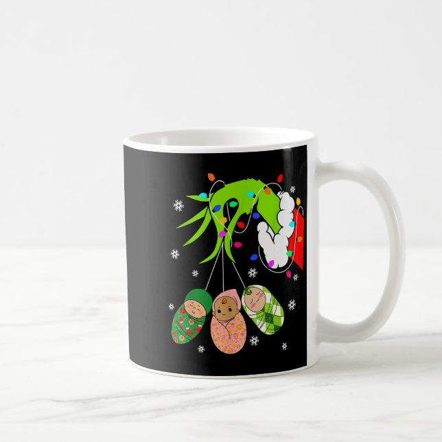 Mug Labor And Delivery Nurse Merry Christmas Xmas Ligh (Droite)