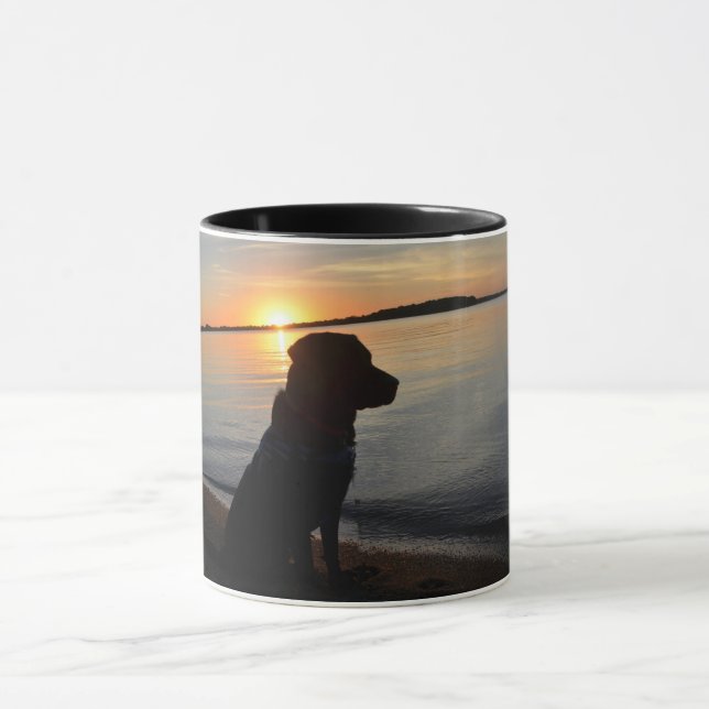Mug Laboratoire dans le coucher du soleil (Centre)