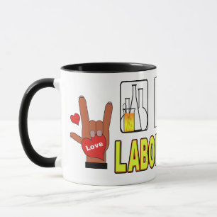 MUG LABORATOIRE DE L'AMOUR DE LA PAIX