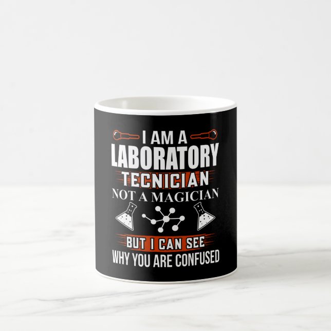 Mug Laboratoire Technicien Lab Tech Fun Pun (Centre)