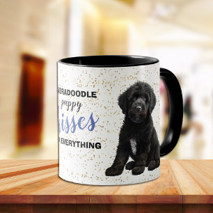 Mug Labradoodé Puppy Kisses Réparez tout