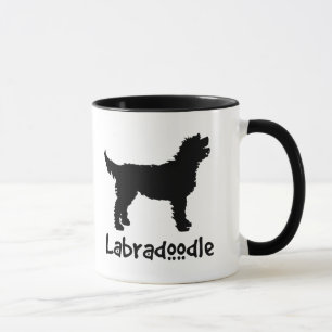 Mug Labradoodle avec le texte frais