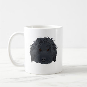Mug Labradoodle noir