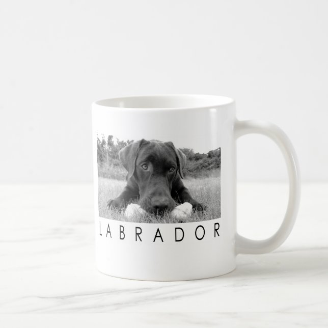 Mug Labrador B&W (Droite)