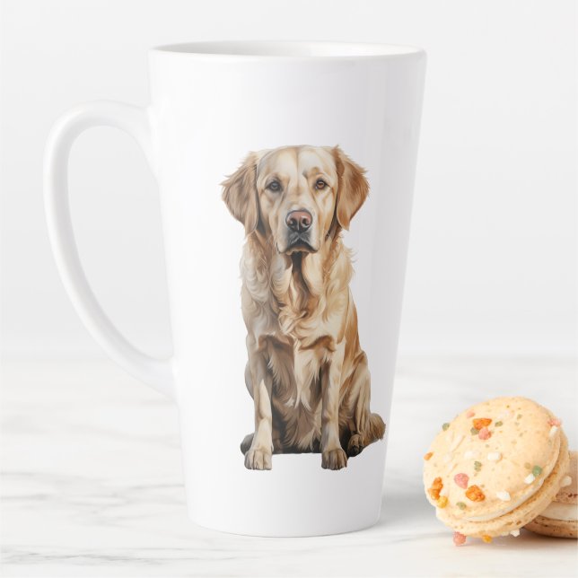 Mug Labrador jaune (En situation)