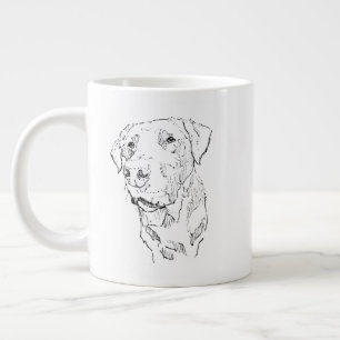 Mug Labrador, Maman Chien Café Céramique
