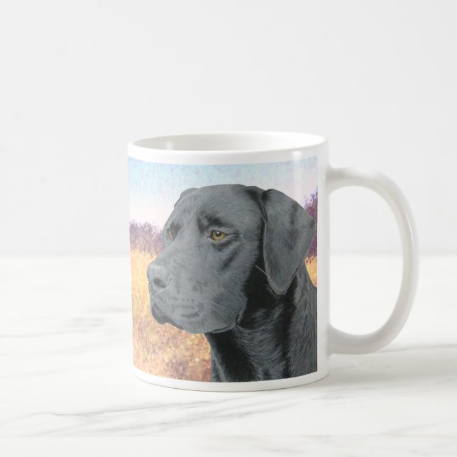 Mug Labrador noir (Droite)