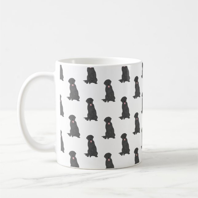 Mug Labrador (noir) (Gauche)