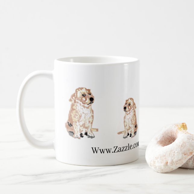 Mug : Labrador Retriever (Avec donut)