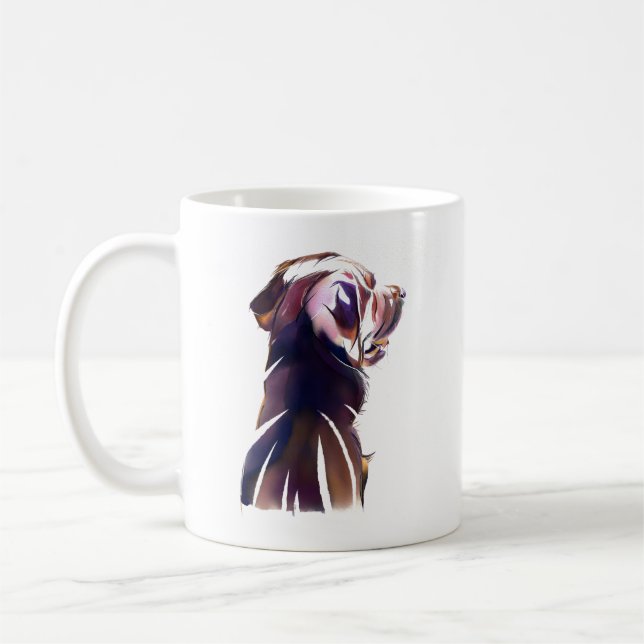 Mug Labrador Retriever – Cadeau pour amateur de ch (Gauche)