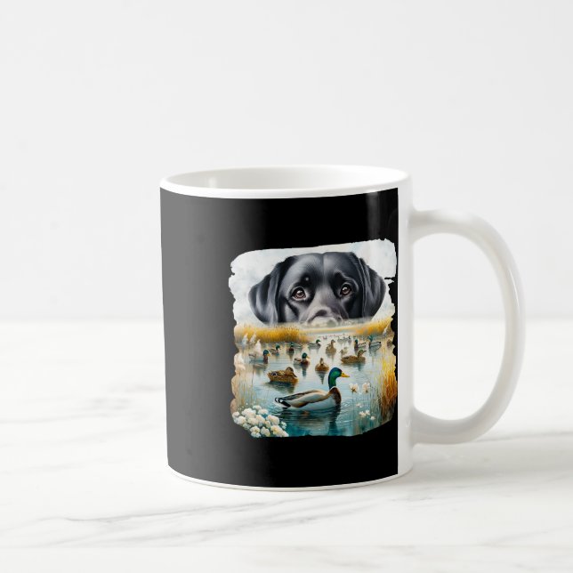 Mug Labrador Retriever Chiens Chiens Nous Drapeau Chas (Droite)