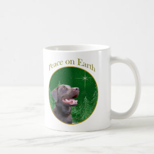 Mug Labrador Retriever (choc) Peace