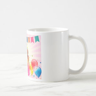 Mug Labrador Retriever Dog Balloons Anniversaire