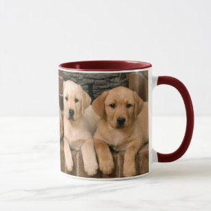 Mug Labrador retriever jaune