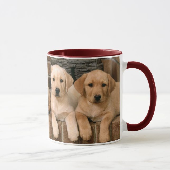 Mug Labrador retriever jaune (Droite)