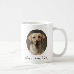 Mug Labrador Retriever Jaune Personnalisé à mes côtés