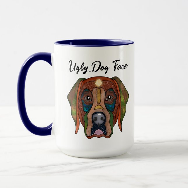 Mug Labrador Retriever laide chien visage muet (Gauche)