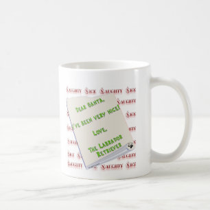 Mug Labrador Retriever Naughty ou Nice